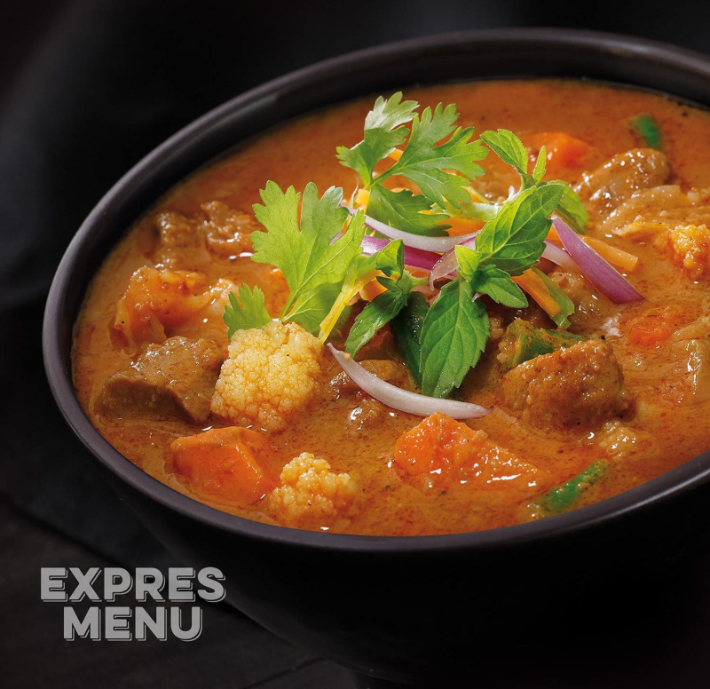 Expres menu Massaman kari se zeleninou (2 porce) - 600g