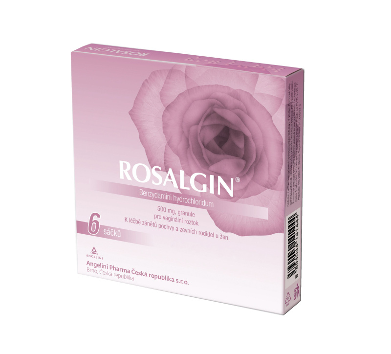 ROSALGIN 500MG Granule pro vaginální roztok 6