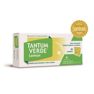 Tantum Verde Lemon 3mg pas.20