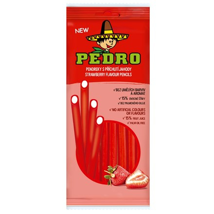 Pedro Pendreky s příchutí jahody