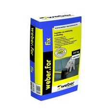 Lepidlo cementové C2T weberfor fix 25 kg