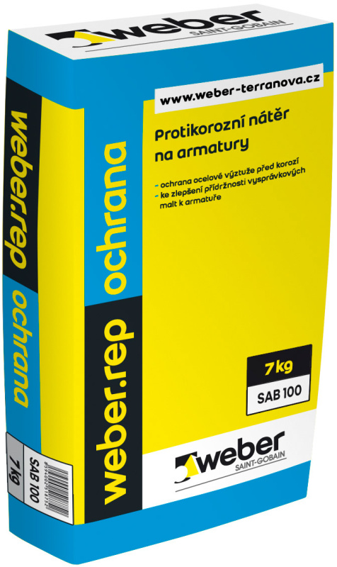 Nátěr protikorozní weberrep ochrana 7 kg