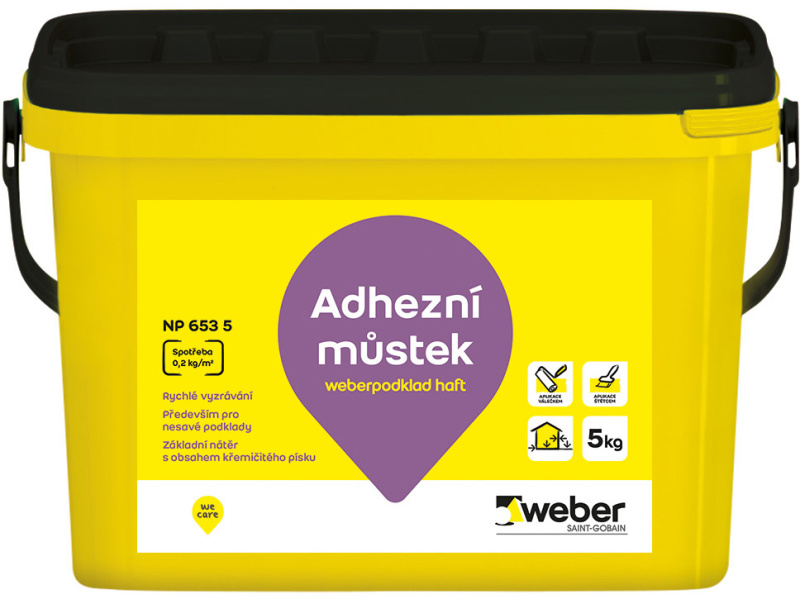 Můstek adhezní weberpodklad haft 5 kg