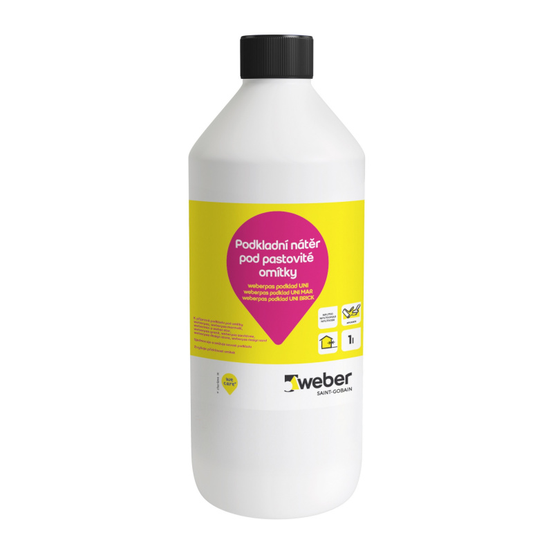 Penetrace weberpas podklad UNI MAR hnědá 1 kg