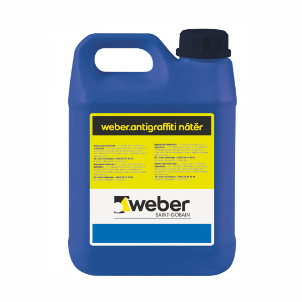 Nátěr weberantigraffiti weber antigraffiti matný 5 l 5 l