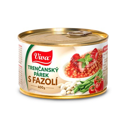 Viva Trenčanský párek s fazolí 400 g