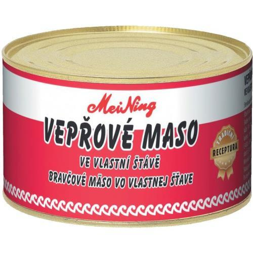 Mei Ning vepřové maso ve vlastní šťávě 400g