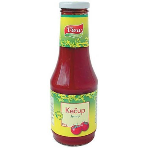 Viva kečup jemný 520g