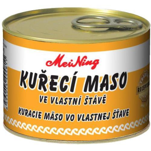 Mei Ning kuřecí maso ve vlastní šťávě 180g