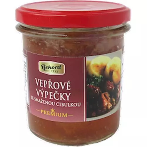 Rekord maso vepřové výpečky s cibulkou 300g