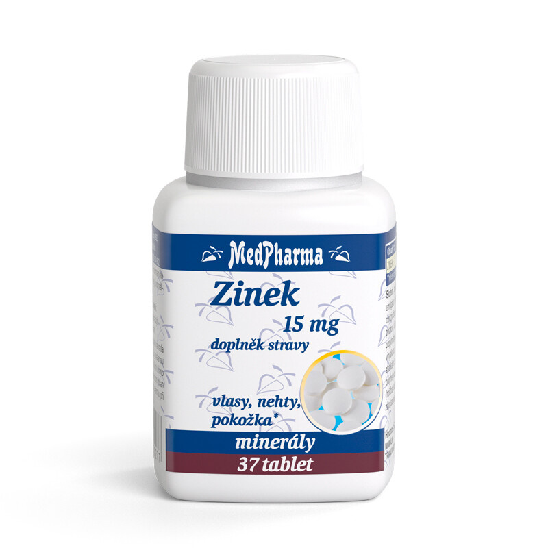 MedPharma Zinek 15 mg - 37 tablet
