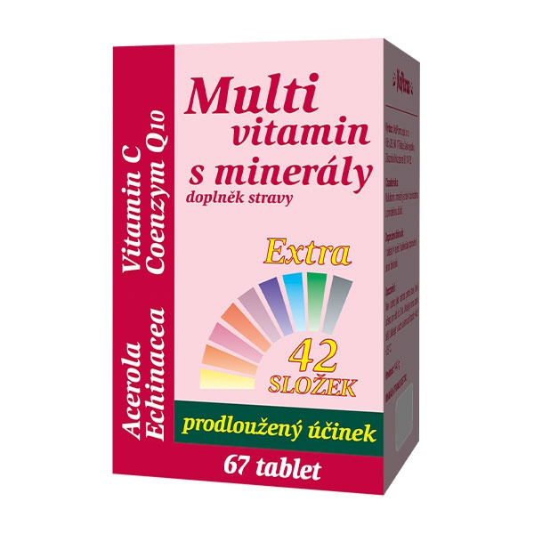MedPharma Multivitamin s minerály 42 složek 67 tablet