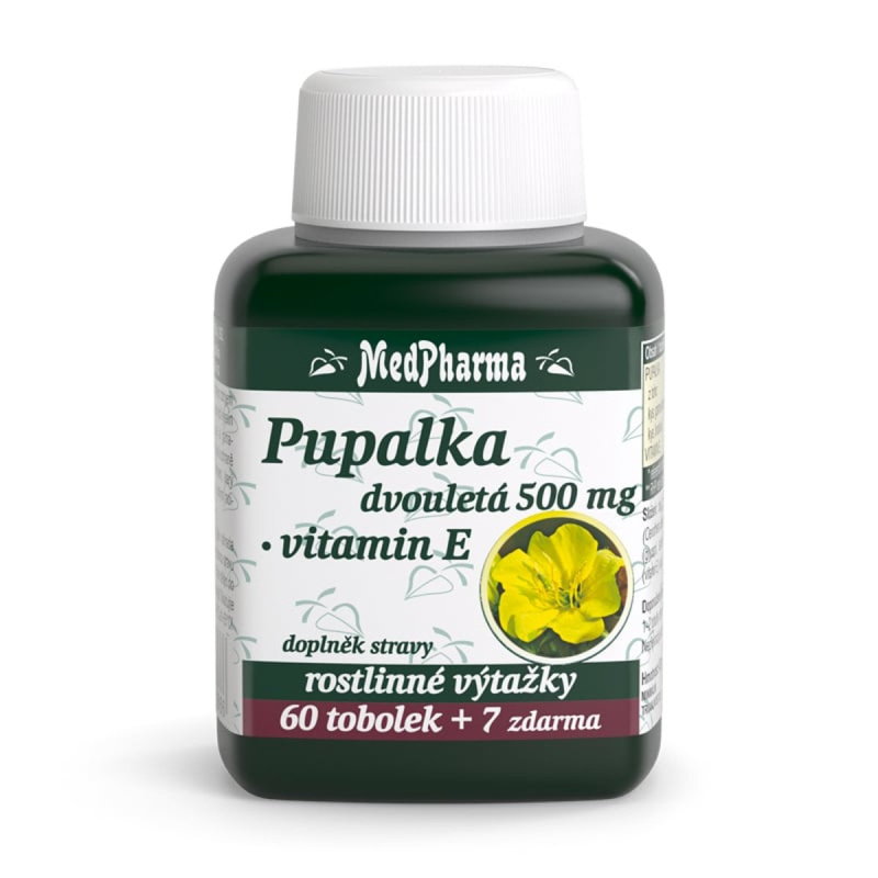 MedPharma Pupalka dvouletá 500 mg 67 tablet