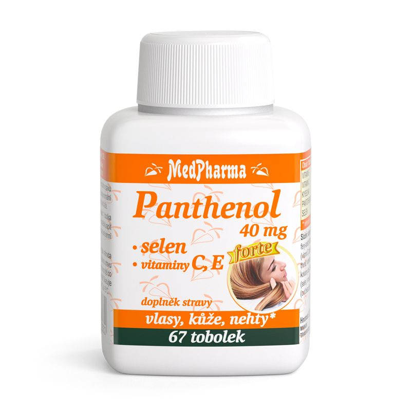 MEDPHARMA Panthenol 40mg forte 67 tablet