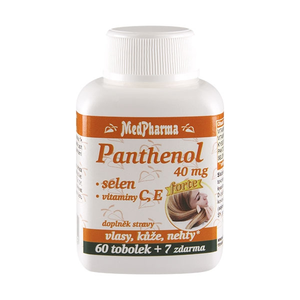 MEDPHARMA Panthenol 40mg forte 67 tablet