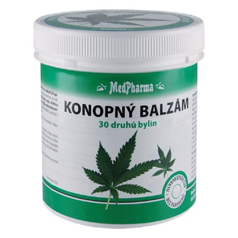 MedPharma Konopný balzám - 30 druhů bylin, 250 ml