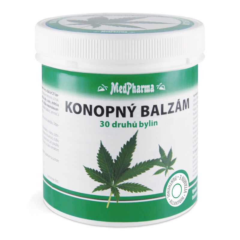 MedPharma Konopný balzám - 30 druhů bylin, 250 ml