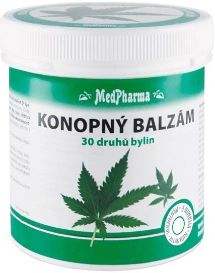 MedPharma Konopný balzám - 30 druhů bylin, 250 ml