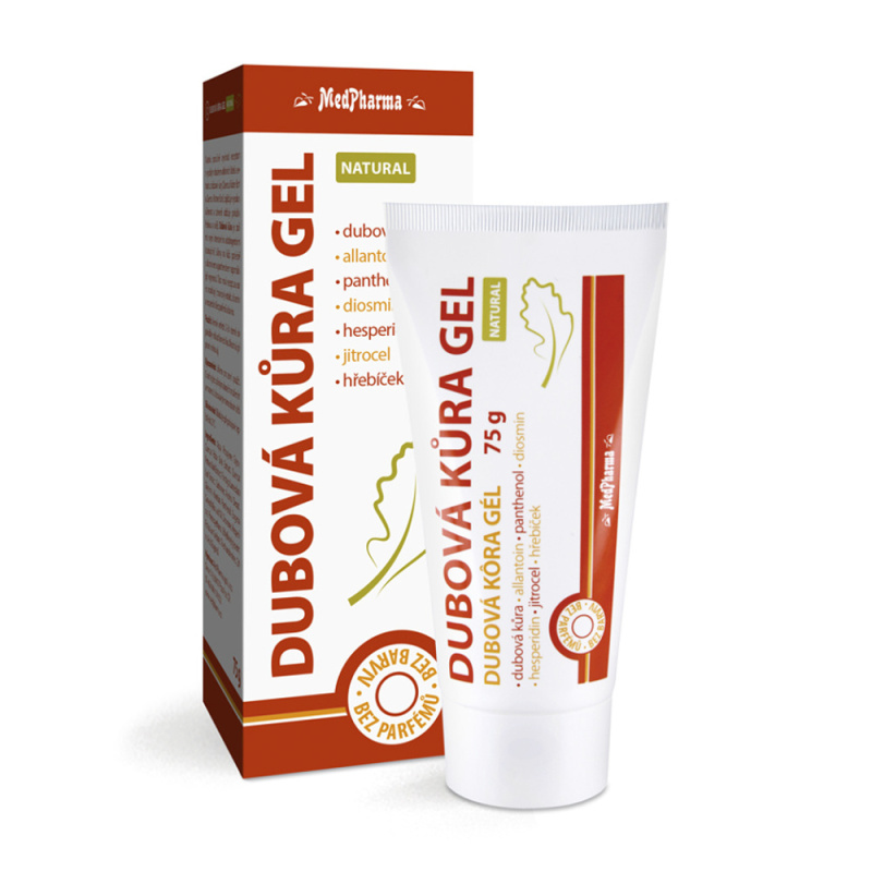 MedPharma Dubová kůra gel NATURAL, 75 g