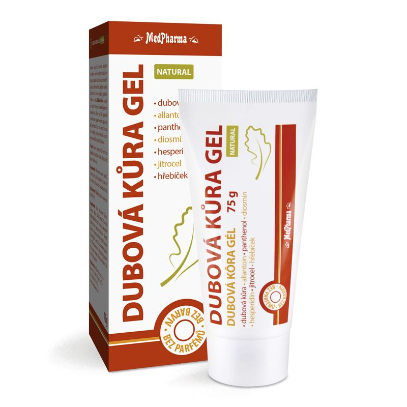 MedPharma Dubová kůra gel NATURAL, 75 g