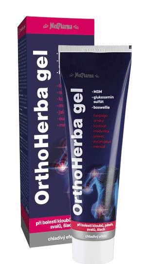MedPharma OrthoHerba® gel – MSM, glukosamin, boswellie, 150 ml
