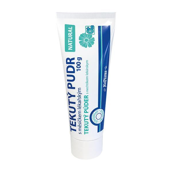 MedPharma Tekutý pudr Natural s měsíčkem lékařským, 100 g