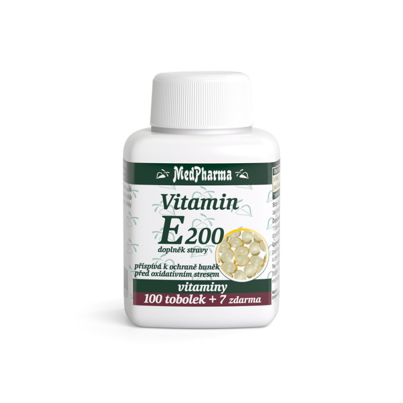 MedPharma Vitamín E 200 107 kapslí