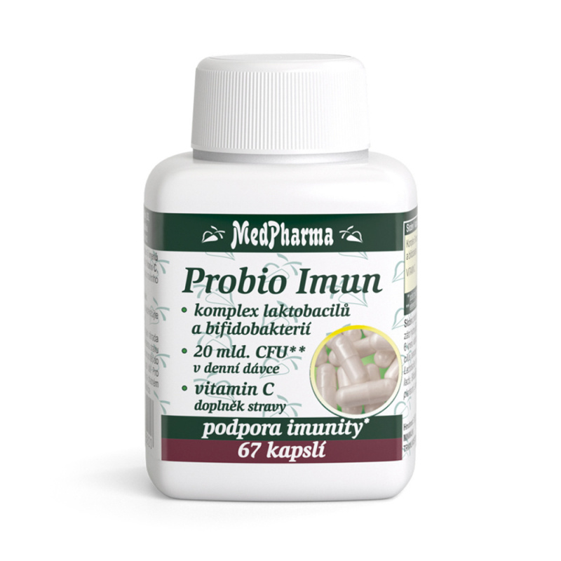 MedPharma Probio Imun (komplex laktobacilů a bifidobakterií) 67 kapslí