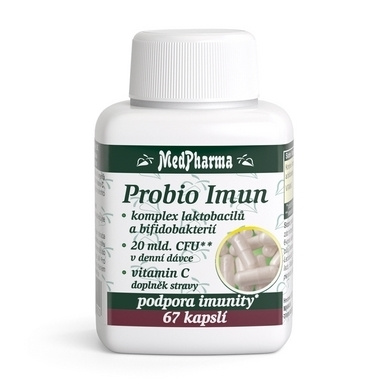 MedPharma Probio Imun (komplex laktobacilů a bifidobakterií) 67 kapslí