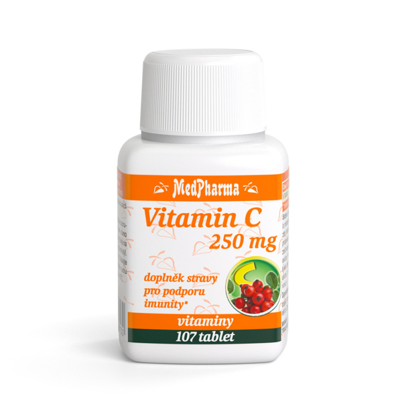 MedPharma Vitamin C 250 mg, 107 tablet