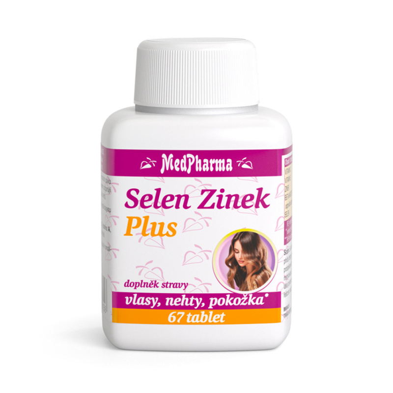 MedPharma Selen Zinek Plus, 67 tablet