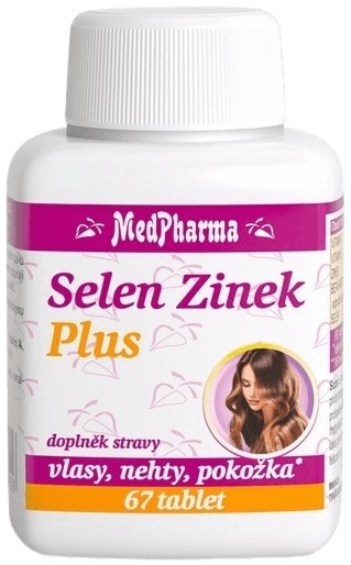 MedPharma Selen Zinek Plus, 67 tablet