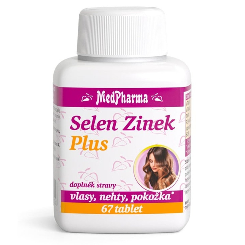 MedPharma Selen Zinek Plus, 67 tablet