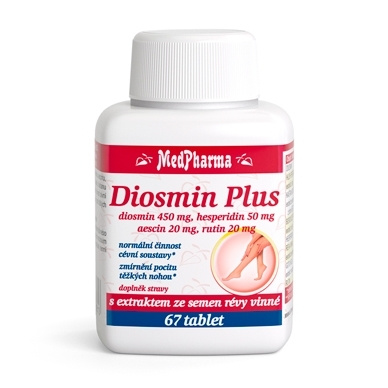 MEDPHARMA Diosmin plus 67 tablet