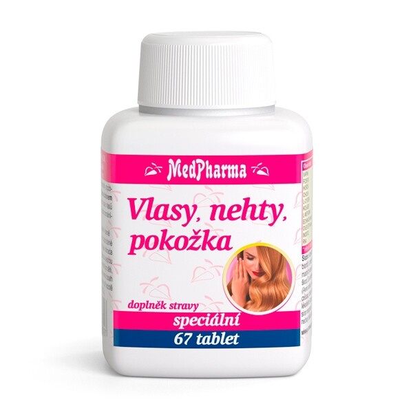 MEDPHARMA Vlasy nehty pokožka 67 tablet