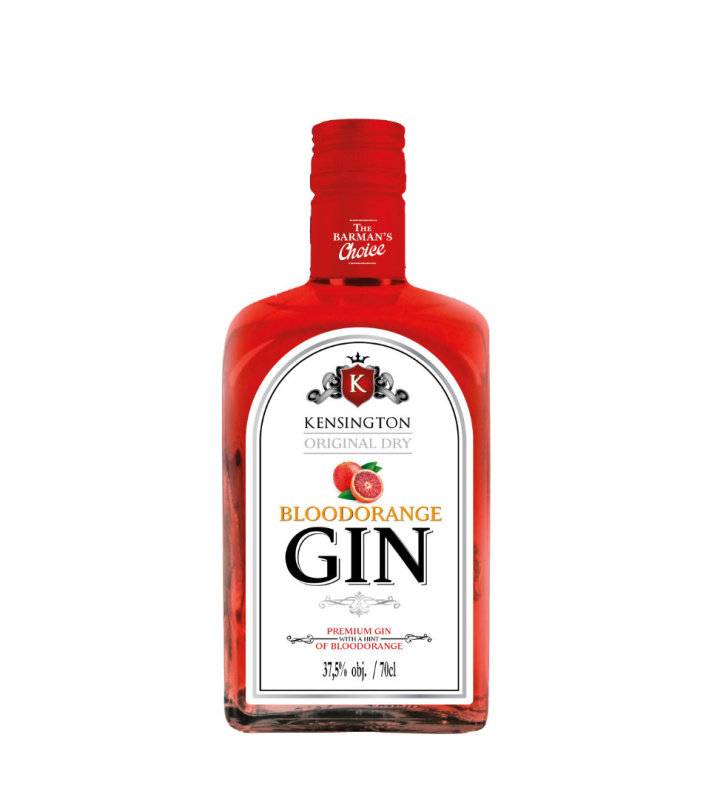 Kensington Original Dry Bloodorange Gin 37,5% 0,7l (holá lahev)