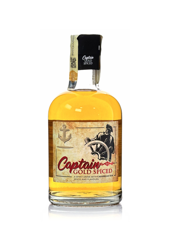 Captain Gold Spiced 35% 0,5l