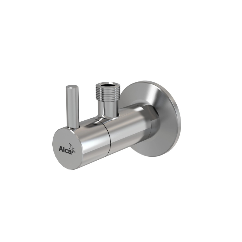 Alcadrain Ventil rohový s filtrem 1/2" x 3/8", kulatý