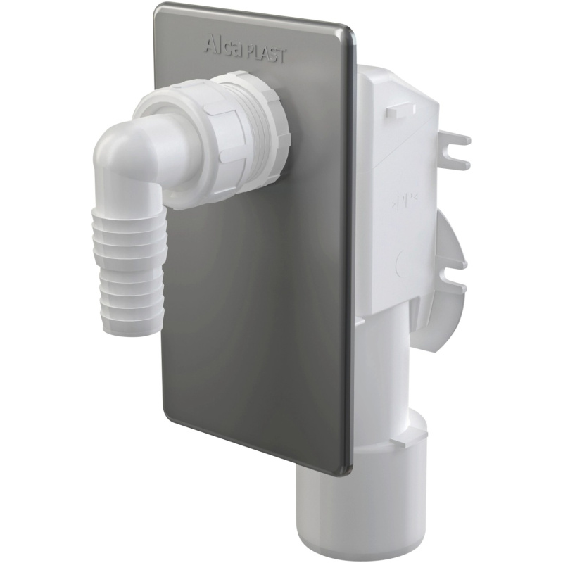 Sifon pračkový podomítkový Alca APS3 nerez