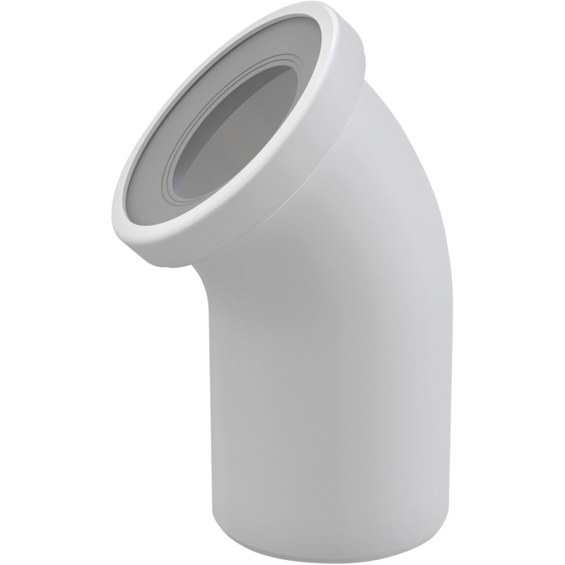 Koleno k WC Alca A90-45°