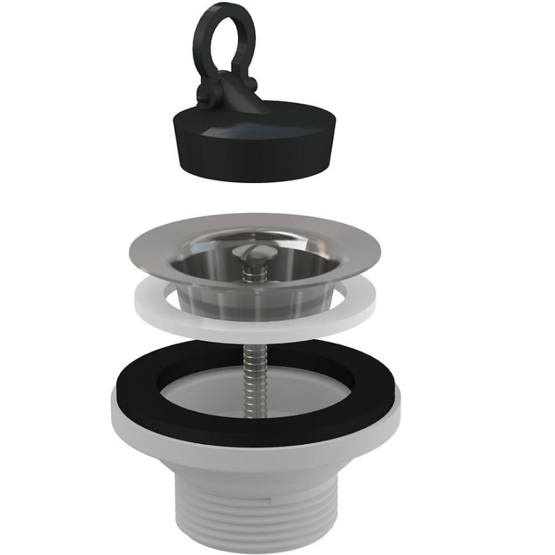 Výpust umyvadlová Alca A31 5/4" s nerezovou mřížkou