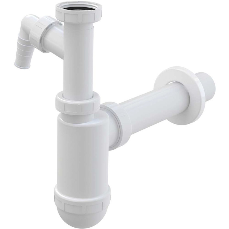 Sifon umyvadlový Alca A43P DN 40 s přípojkou a převlečnou matic