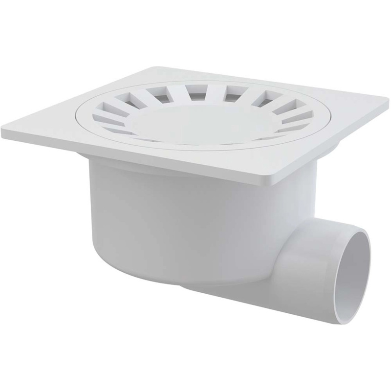 Alca Podl.vpust boční,mřížka šedá,záp.uz. APV15