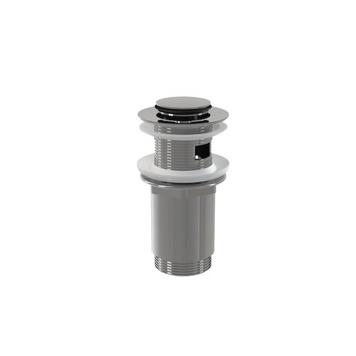Výpust umyvadlová CLICK/CLACK Alca A391 5/4" s přepadem, malá zátka