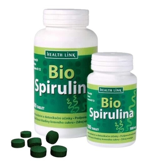 HEALTH LINK Spirulina 500 mg BIO 300 tablet