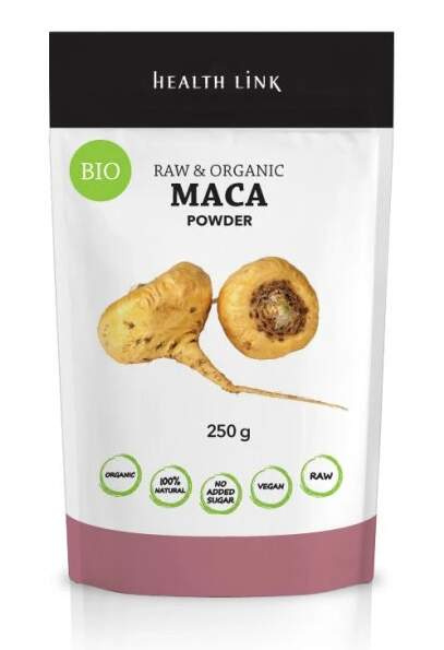 HEALTH LINK Maca prášek raw BIO 250 g