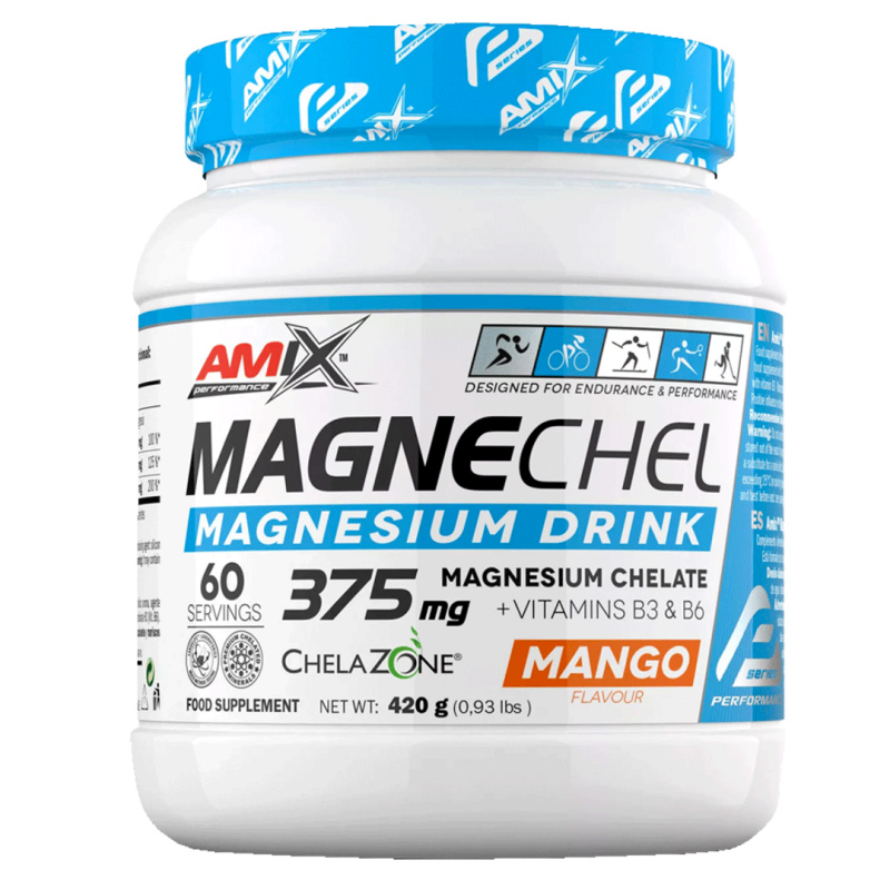 AMIX MagneChel Magnesium Chelate Drink, 420 g Mango