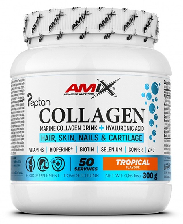Amix Collagen Marine Peptan Drink 300 g - tropical