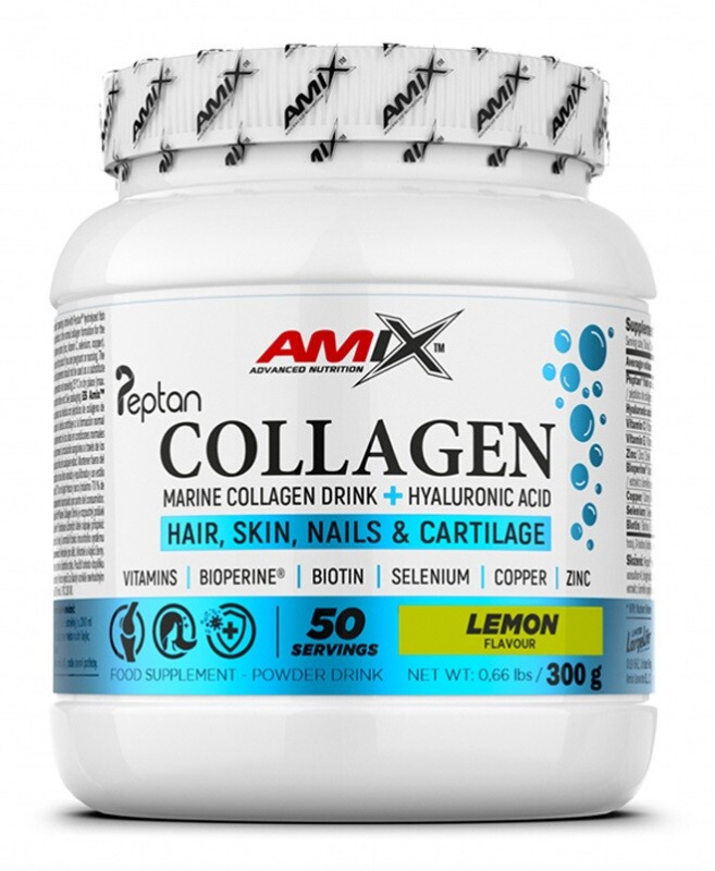 Amix Collagen Marine Peptan Drink 300 g - lemon