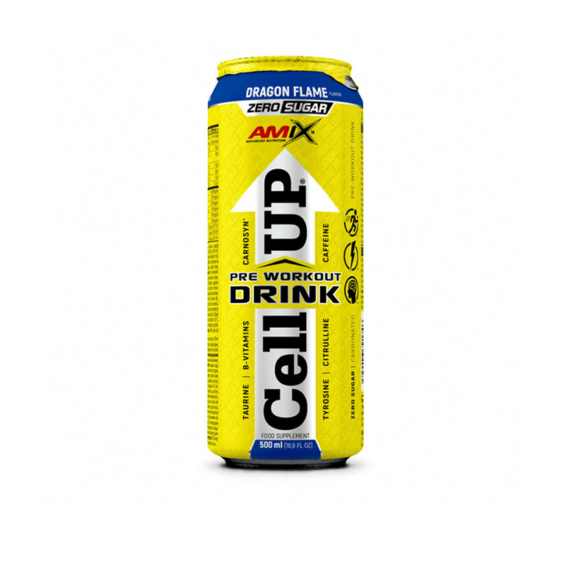 Amix CellUP PreWorkout Drink 500 ml dragon flame